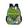 New Monster Concert Anime Backpack Kindergarten Children's Cartoon Book Bag Mochila Anime Children's Toy Gift