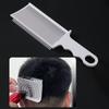 2Pcs Kit Upgrade Barber Flat Top Hair Cut Combs Men'S Arc Design Curved Positioning Hair Clipper Combs Salon Hairdresser Tools