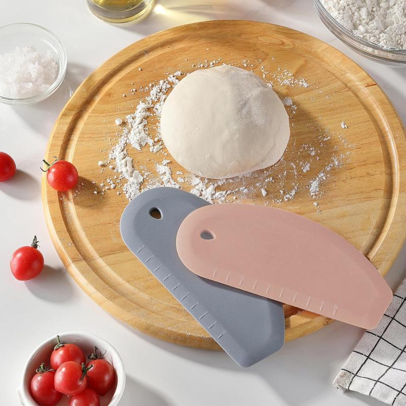 Flexible Silicone Bowl Scraper Pastry Best Bench For Cakes Kitchen Aid Food For Dish Pan Dough Tools
