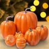 7x Halloween Pumpkin Ornament Decorations DIY Creative Decorative Craft Simulation Model for