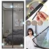 Tool-free Magnetic Door Mosquito Net Summer Anti Bug Fly Door Curtains Mesh Automatic Closing Door Screen Magic Mesh Kitchen Screen