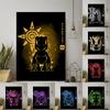 Digimon Anime Canvas Poster Modern Home Wall Art Hanging Paintings Print Pictures Bedroom Living Room Decor Mural Christmas Gift