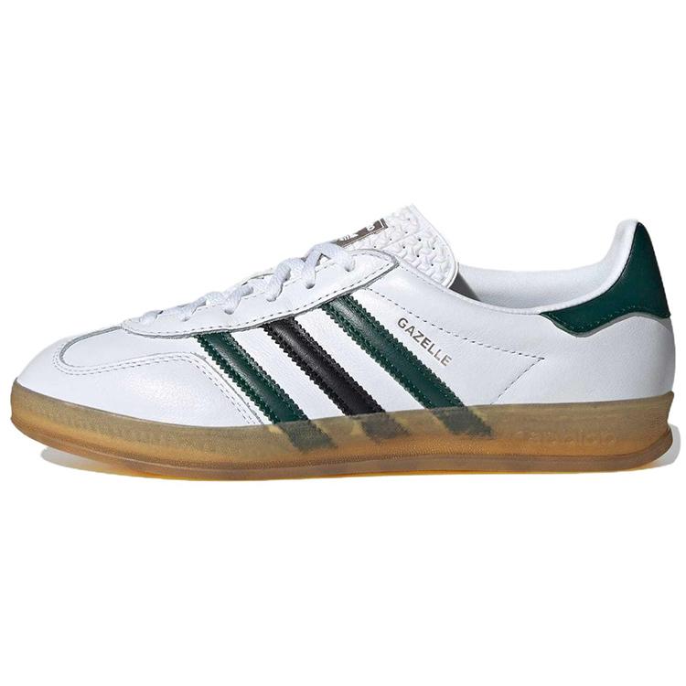 New Adidas Women's Gazelle Indoor 'White Collegiate Green' Women's IE2957