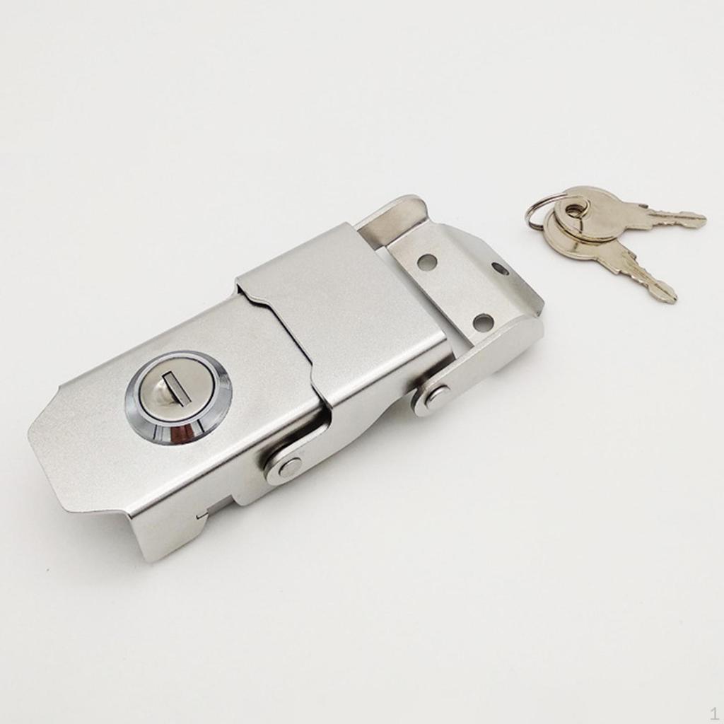 Motorcycle Rear Trunk Lock Stainless Steel Motorbike Accessories Tail