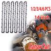 1/2/3/4/6 Pcs 14Inch Saw Blade Chainsaw Chains 3/8" LP 050" Gauge 50 Drive Link Electric Saw Blade Tool Saw Accessory Replacement Wood Cutting