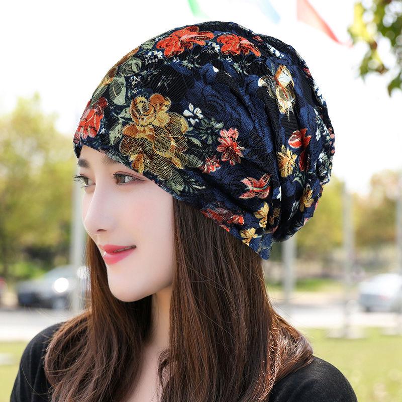 Breathable Cotton Postpartum Cap - Lightweight Headscarf for Summer and Spring
