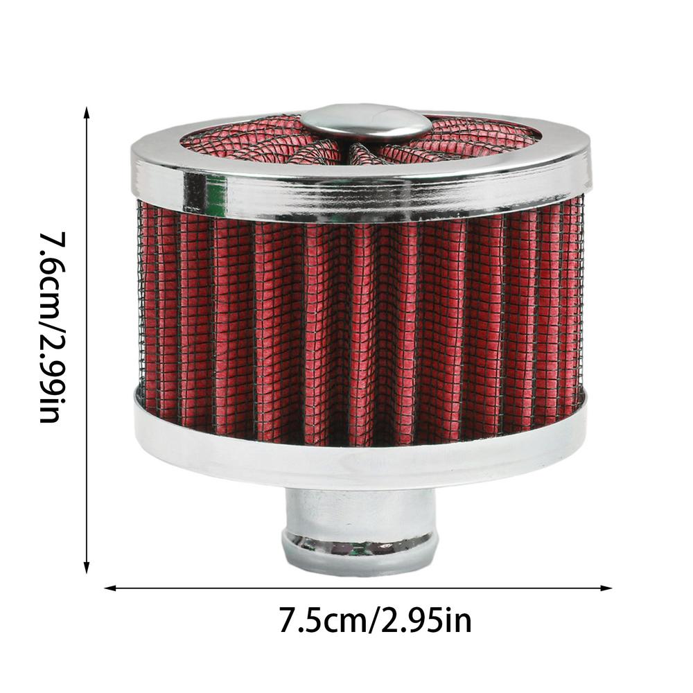 High Flow Air Filter All-Purpose Car Air Intake Filter Dry Air Filter High-Efficiency Performance Air Filter Cool Air Filter