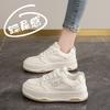 Popular Little White Shoes Women's Spring and Autumn 2025 New Shoes Versatile Thick Baseplate Shoes Casual Shoes Muffin Sports Shoes