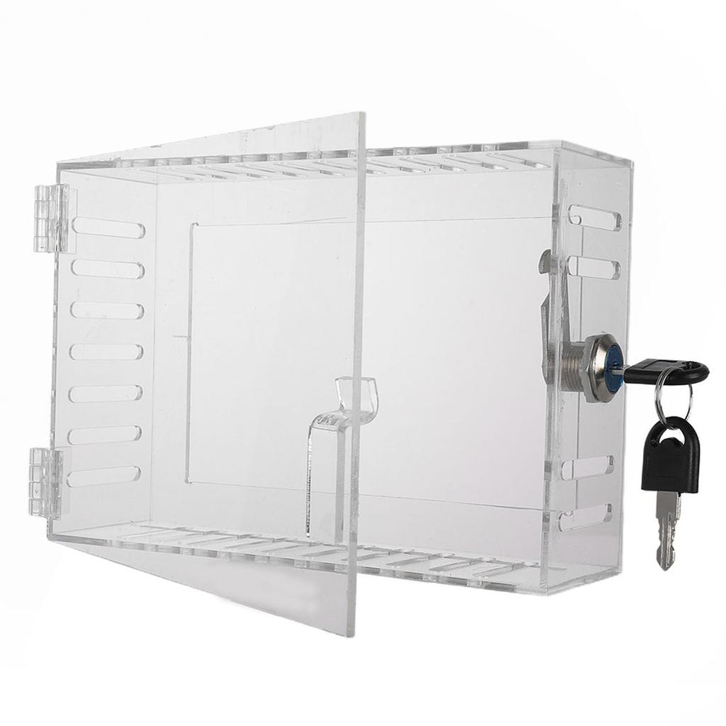 Acrylic Box Easy To Install PS Material 7.2*5 Inches
