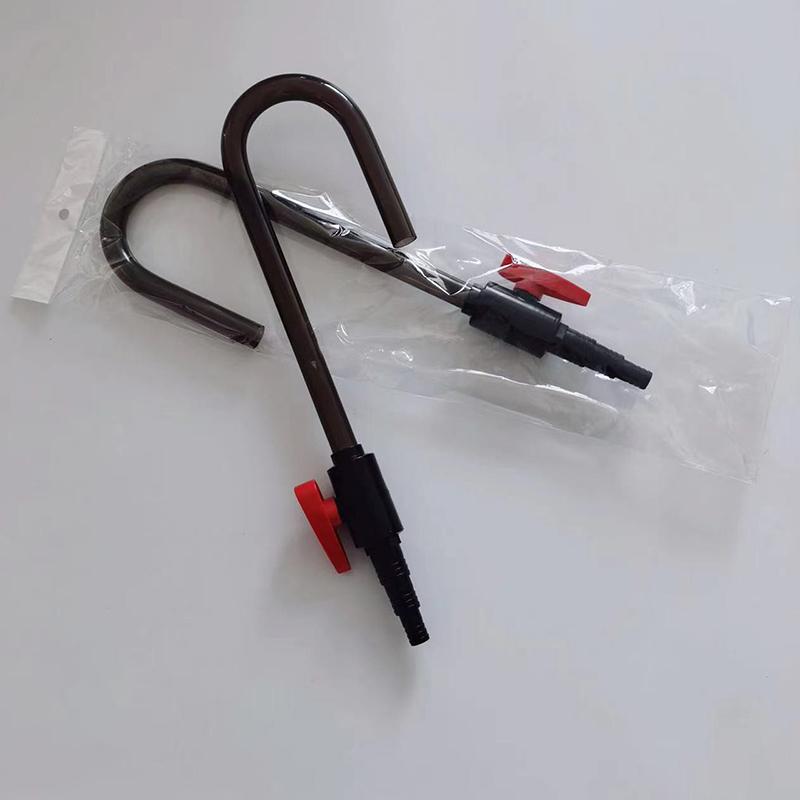 Fish Water Filler Pipe Aquarium Water Filler Tube U Shaped Wall Mounted Automatic Top Off Water Refiller Pipe