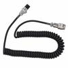 8-pin Coiled Microphone Cable, 8-Core, Convenient 8-Pin Coiled Extension Microphone Cord, Male To Female Cable