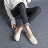 Leather Women's Shoes Flat Single Shoes Soft Bottom Leather Shoes