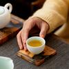 Tea Coaster Japanese Style Good Heat Insulation Natural Wooden Resin Cup Holder Creative Gasket for Tea Ceremony