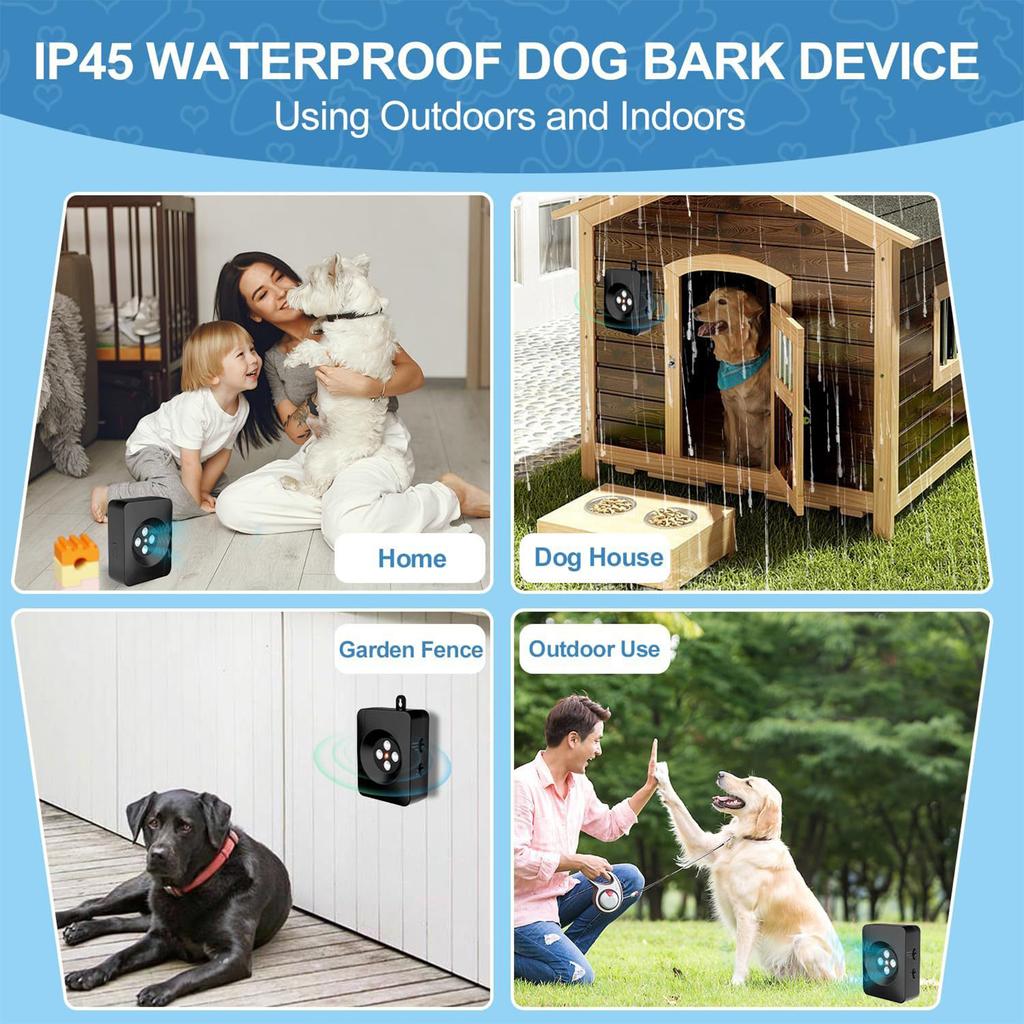 Bark Stopper Trainer Pet Ultrasonic Anti-Barking Device
