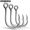 High Carbon Steel Fishing Hooks with Barbs, Anti Seawater Corrosion Ship Fishing Hooks, Anchor Hooks, Perforated Fishing Hooks, Fishing Gear