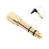 6.35mm Male To 3.5mm Female Headphone Stereo Earphone Audio Jack Adapter Plug