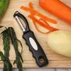 Swivel Vegetable Peeler with Dual Blades Stainless Steel Potato Peeler for Left And Right