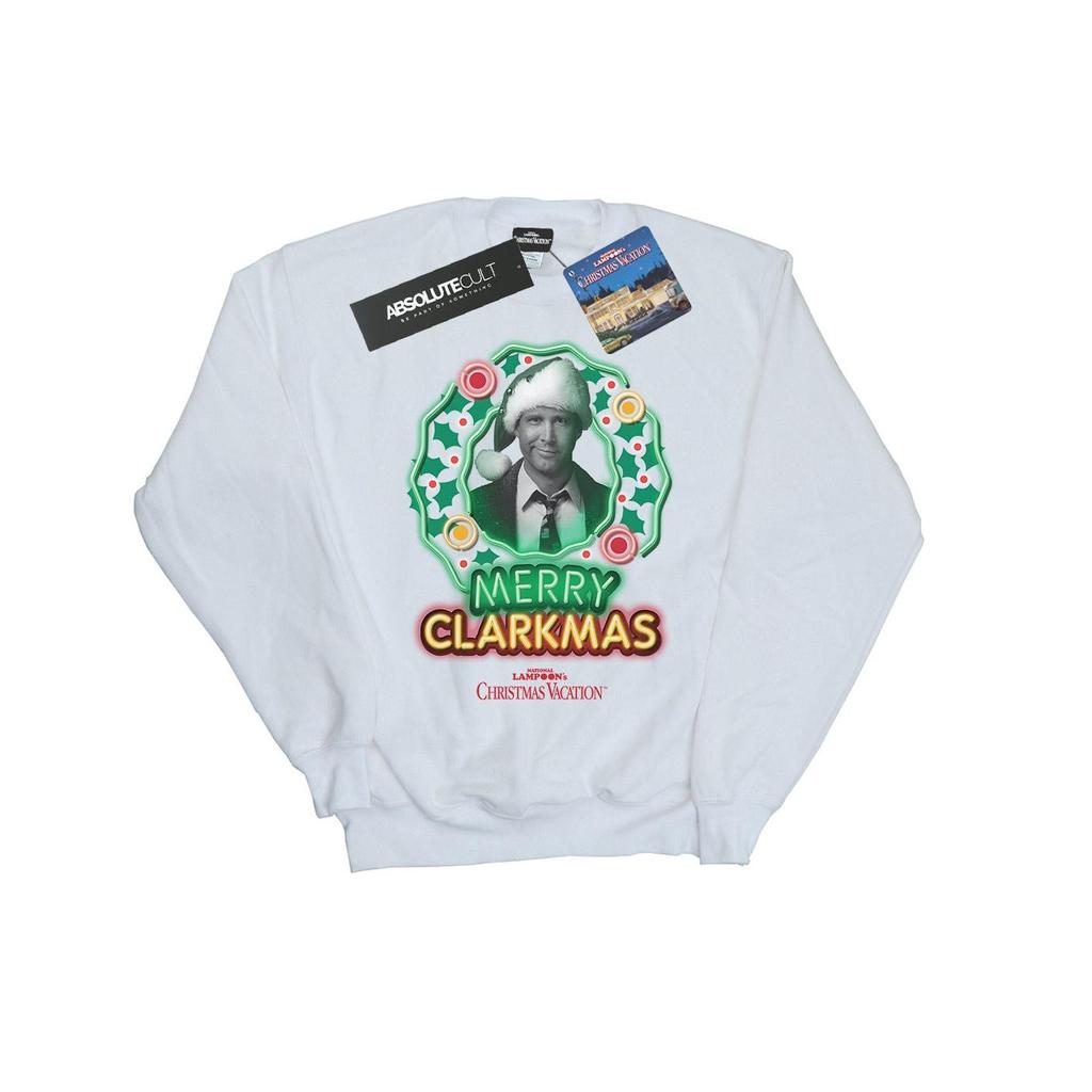 National Lampoon´s Christmas Vacation Boys Greyscale Clarkmas Sweatshirt
