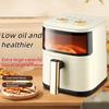 1200W Large Capacity Air Fryer Household Visual Intelligent Electric Fryer Multifunctional Automatic Electric Oven
