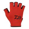 Daiwa Kyusu Isokka XL DG-6524 Gloves, 5-piece Cut, Red,