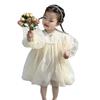 One Piece Baby Clothes Dress 73 80 90 100 110 120 130 Infant Baby Cute Kids Princess Style Fluffy Gathered Spring Summer Autumn Tunic Going Out