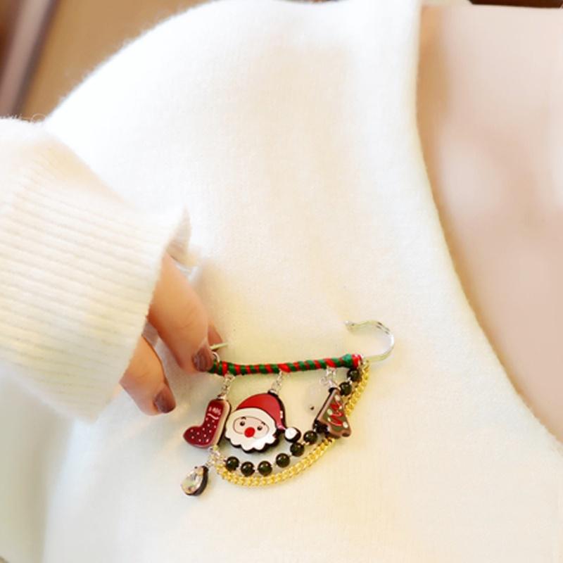 5PCs Multicolor 3 Holes Brooch for Jewelry Making DIY Accessories Handmade Pins & Brooches for Women