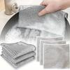 Non-Scratch Wire Dishcloth, Multipurpose Wire Dishwashing Rags For Wet And Dry, Reusable, Wire Cleaning Cloth Wire Dish Towels Sinks, Pots, Pans