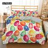 Комплект пододеяльников Egg с пасхальными яйцами в мультяшном детском стиле, комплект постельного белья Twin, для детей и подростков, двуспальный, размера Queen, размера King, полиэстеровый пододеяльник