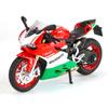 1/12 Ducati 1199 Panigale Assembled Version Motorcycle Model Toy Vehicle Collection Shork-Absorber Off Road Autocycle Toy