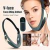 6 Modes Microcurrent V-face Face Lift Device Heated Skin Rejuvenation Double Chin V Face Vibration Massager Remote Control
