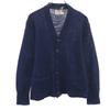 50s Vintage Wool Blend Long Sleeve Cardigan 42 Navy Men's Used