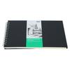 Water Color Paper Sketch Book Double Spiral Binding Hard Backing Thick Acid Free Paper Marker