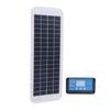 30W Solar Panel Kit Polycrystalline Silicon Solar Charger Panel Blue 100A Charge Controller 18V Ciga