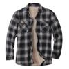 Plaid Plus Velvet Warm Shirt Jacket for Autumn/Winter 2025