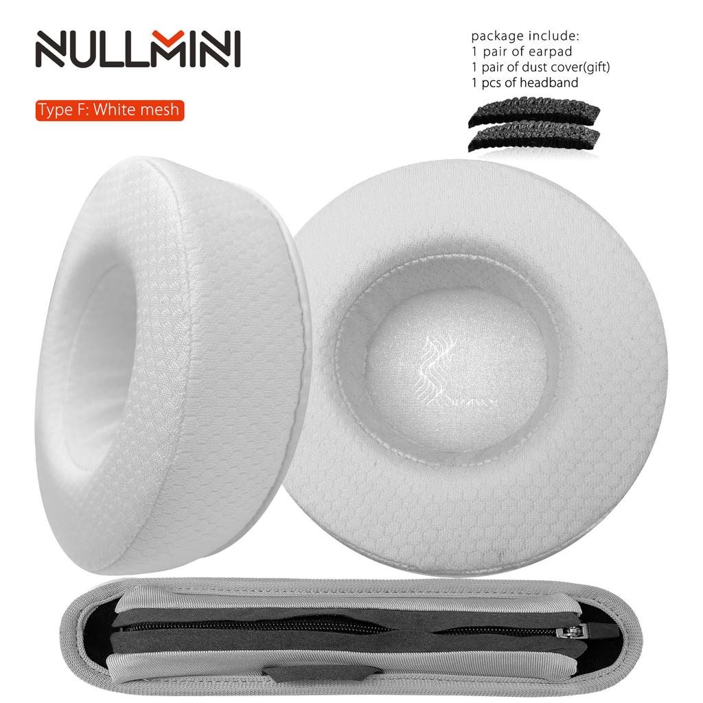 NullMini Replacement Earpads for Bluedio T5 T4 T4S Headphones Ear Cushion Earmuffs Cooling Gel Sleeve Headband