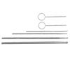 6PCS Snake Probe Kit Stainless Steel Round Head Anti Allergy Reptiles Snake Sexing Probe