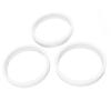 3PCS Pool Cleaner Tire C10 Pool Cleaner Rubber Tire Replacement for 180 280 360 380 White