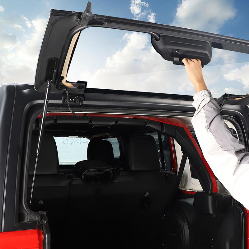 Tailgate Glass Handle Grab Handle Holder Bracket Mounting Fit For Jeep Wrangler JL 2018 Up Interior Accessories