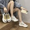 Multifunctional Walking Shoes for Women - Thick Sole High Top Dad's Shoes Sneakers with Trendy Design Sneakers Women