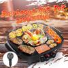Oven Hot Pot Electric Multi Cooker Durable Hotpot Non-Stick BBQ Roasting Baking Plate for Barbecue Kitchen Cookware 220v 1600W