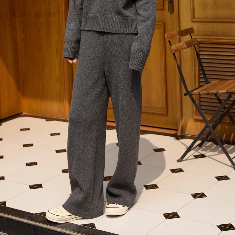 ELLASSAY Women's 99% Wool Straight-Leg Trousers