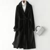2022 Double-Sided Cashmere Slim-Fit Women's Long Wool Coat