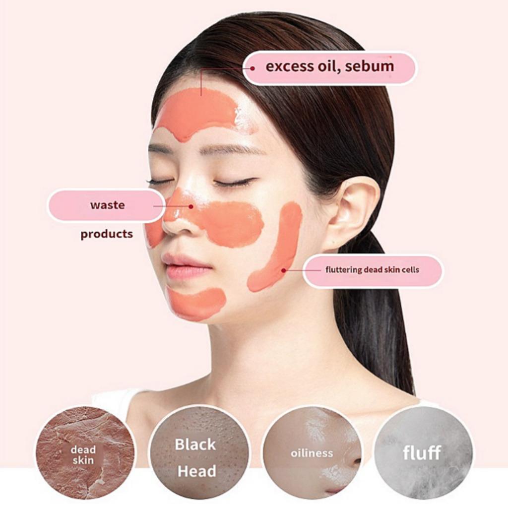 PAUL MEDISON Deep-Red Pore Peel Off Pack 155 Ml+brush