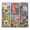 Small Planet Marvel Fantastic Four Magnet Comic Cover Complete Set of 6