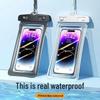 Waterproof Touchscreen Phone Case for Swimming, Diving, and Drifting - Transparent Self-Sealing Bag