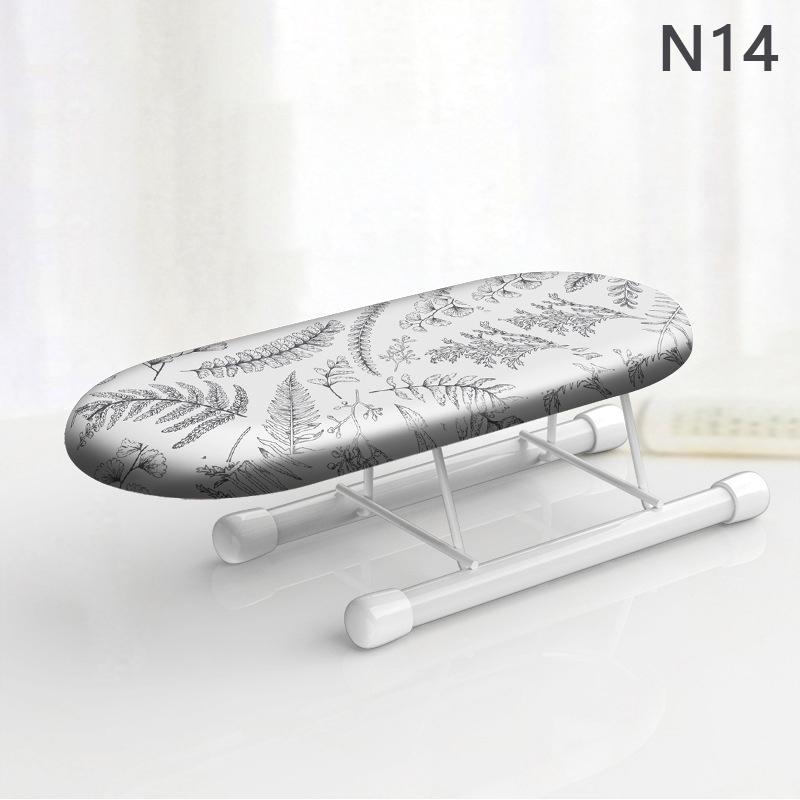 1Pcs Folding Mini Ironing Board With Folding Legs Portable Household Clothes Ironing Rack Home Supplies Heat Resistant Ironing Cover