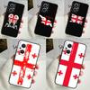 Чехол Georgia Grunge Flag для OPPO Reno 11F 10 Pro 4 5 6 7 8 Lite 4Z 5Z 8T OPPO Find X6 X5 Pro X2 X3 Neo Cover