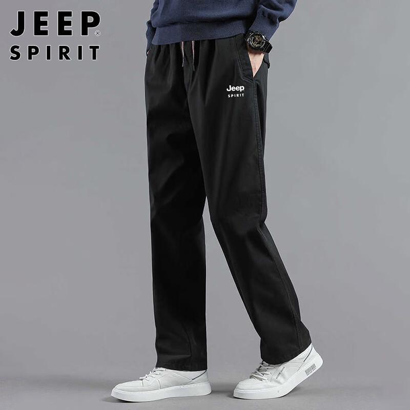 JEEP SPIRIT Men's Casual Straight-Leg Pants