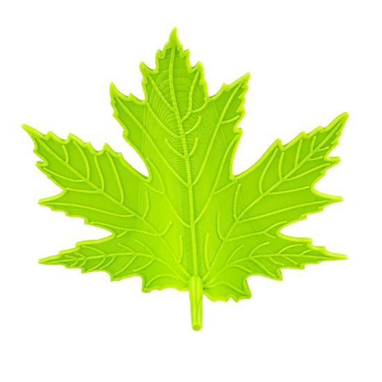 Green Maple Leaf Door Stopper Wedge 3D Printed Simulation Leaf Model Windproof Anti-collision Carpet Tile Concrete Wooden Floor Decorative Doorstop