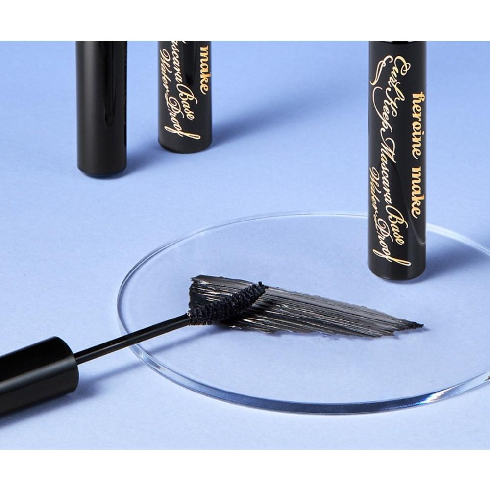 Kiss Me Heroine Make Curl Keep Mascara Base and Fixer, Black, 2 Pcs.